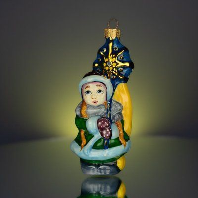 Ялинкова іграшка ручної роботи "Колядниця Софійка" 275 фото