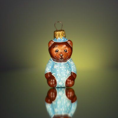 Ялинкова іграшка ручної роботи "Синочок-ведмежатко" 539 фото