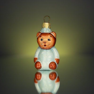 Ялинкова іграшка ручної роботи "Малюк-ведмежатко" 540 фото