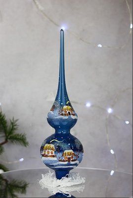 Ялинкова іграшка Верхівка "Різдвяна" 2582 фото