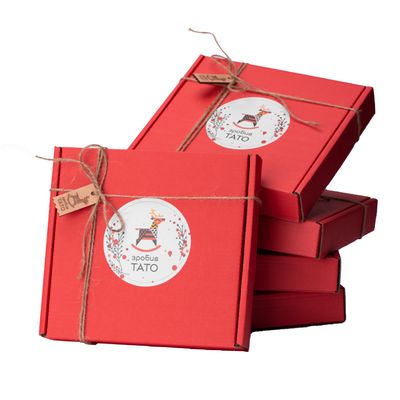 Подарункова коробка &laquo;Зробив Тато&raquo; BOX01023 фото