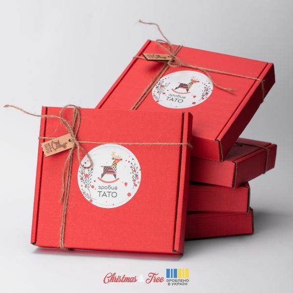 Подарункова коробка &laquo;Зробив Тато&raquo; BOX01023 фото