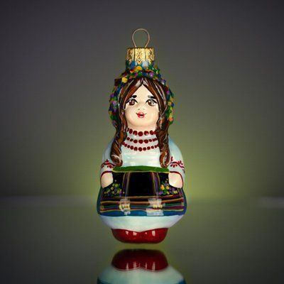 Ялинкова іграшка ручної роботи "Подоляночка" 551 фото