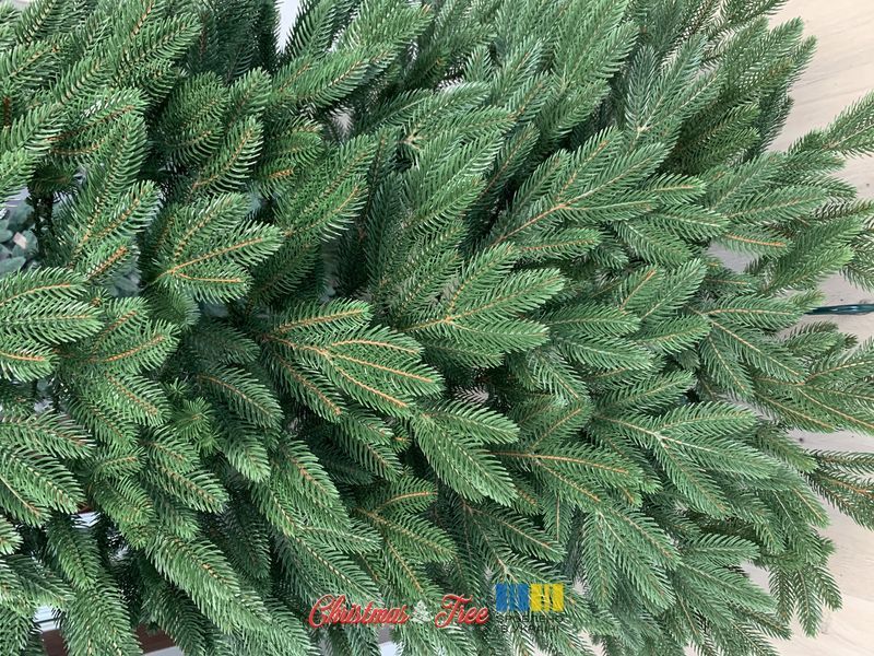 Ялинка штучна 1.8 м Бельгійська лита зелена 180 см Пишна Новорічна Преміум 551008 фото