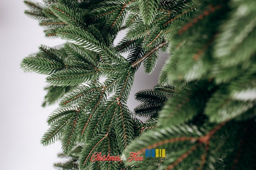 Ялинка штучна 1.8 м Бельгійська лита зелена 180 см Пишна Новорічна Преміум 551008 фото