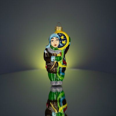 Ялинкова іграшка ручної роботи "Колядник" 273 фото